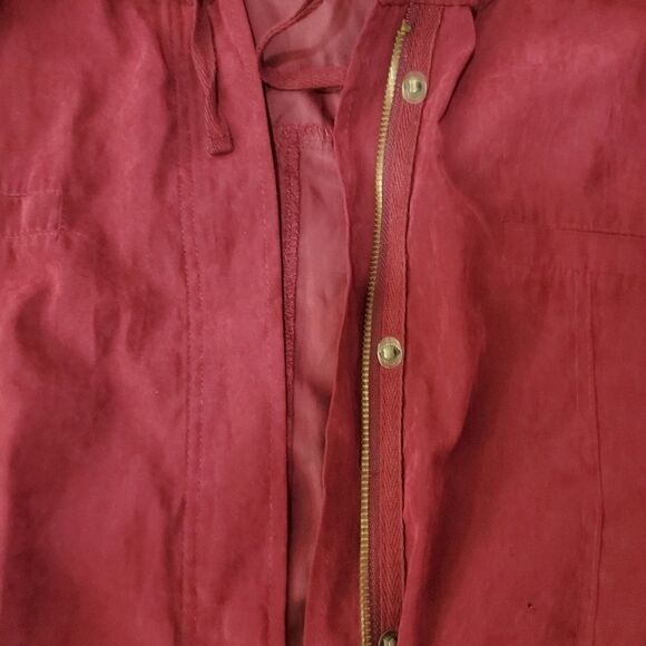 Mine zip Up Hooded Lightweight Jacket Sz M - Picture 5 of 9